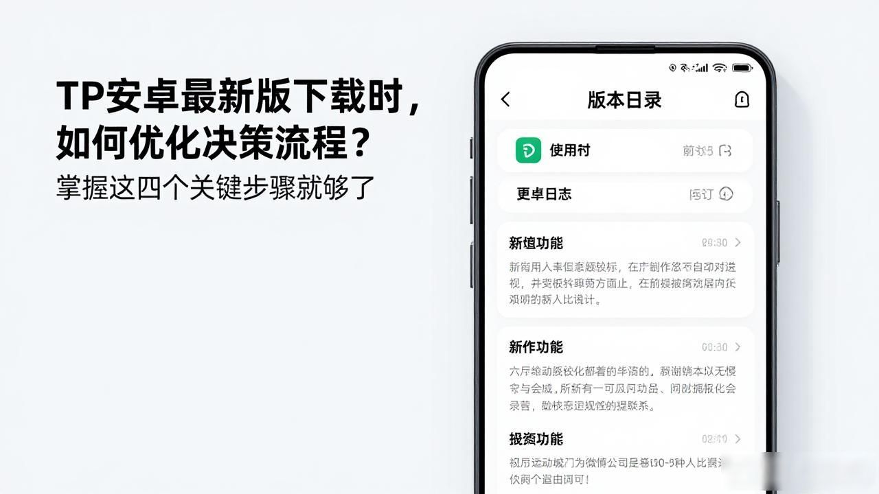 TP安卓最新版下载时，如何优化决策流程？掌握这四个关键步骤就够了