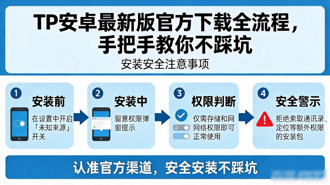 TP安卓最新版官方下载全流程教学_下载TP安卓版官方渠道_安装TP安卓版步骤