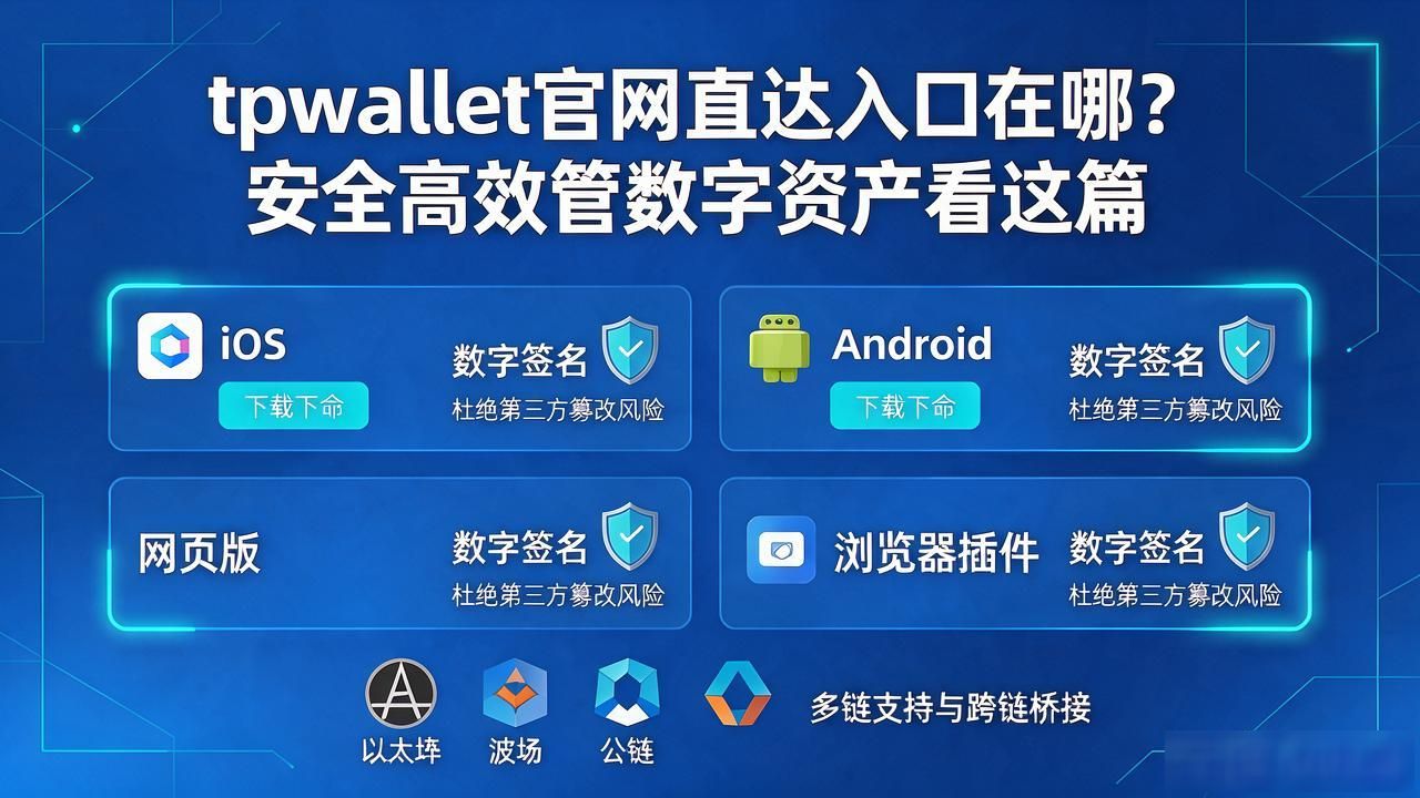 tpwallet官网直达入口在哪？安全高效管数字资产看这篇