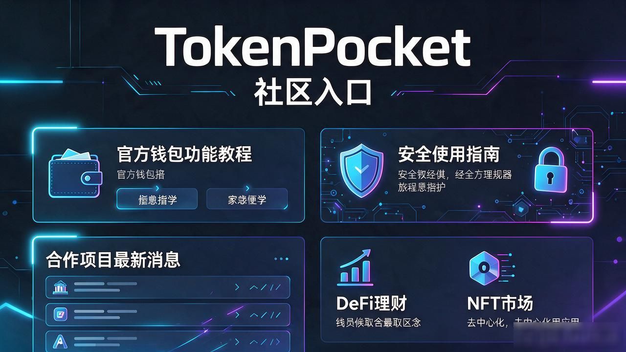 TokenPocket社区入口在哪？这样获取更多投资资源