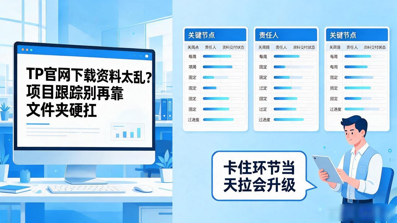 项目跟踪表模板_从TP官网下载资料管理_TP官方网站下载的资料管理与项目跟踪