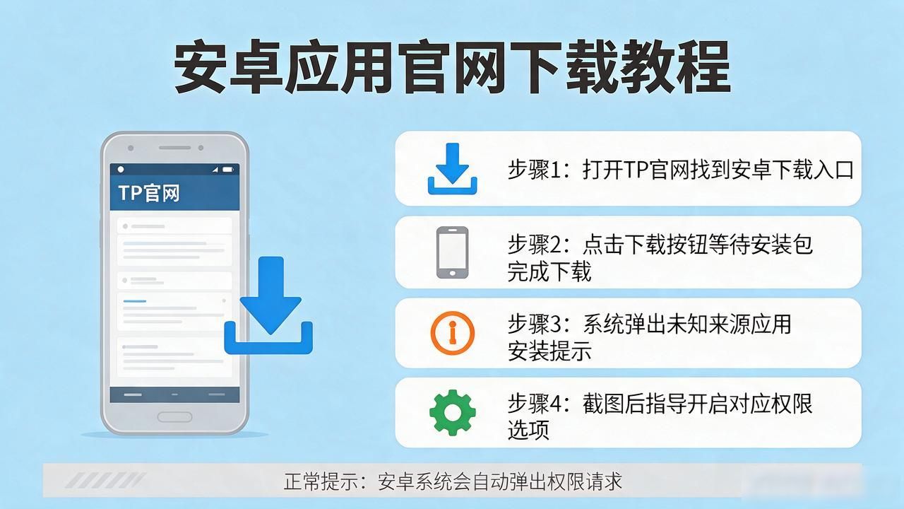 从TP官网下载安卓最新版本的完整教程