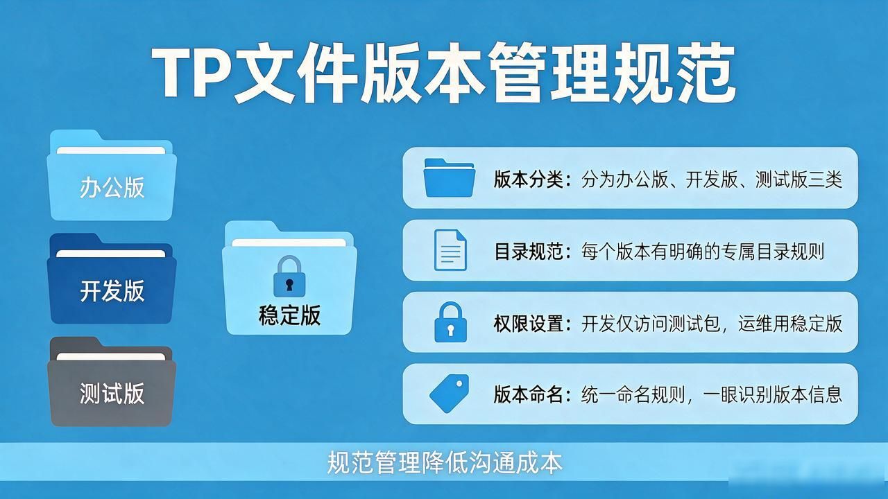 TP官方正版下载如何规范管理文件？IT人员这样做就够了