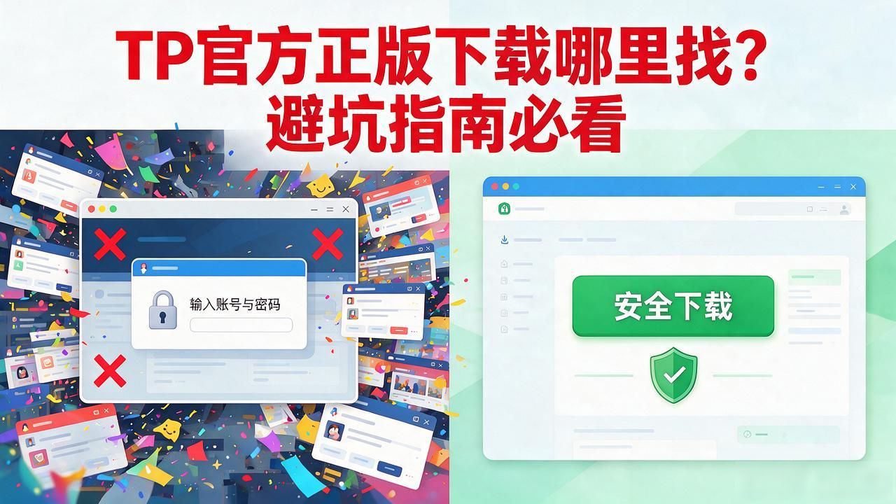 TP官方正版下载哪里找？避坑指南必看
