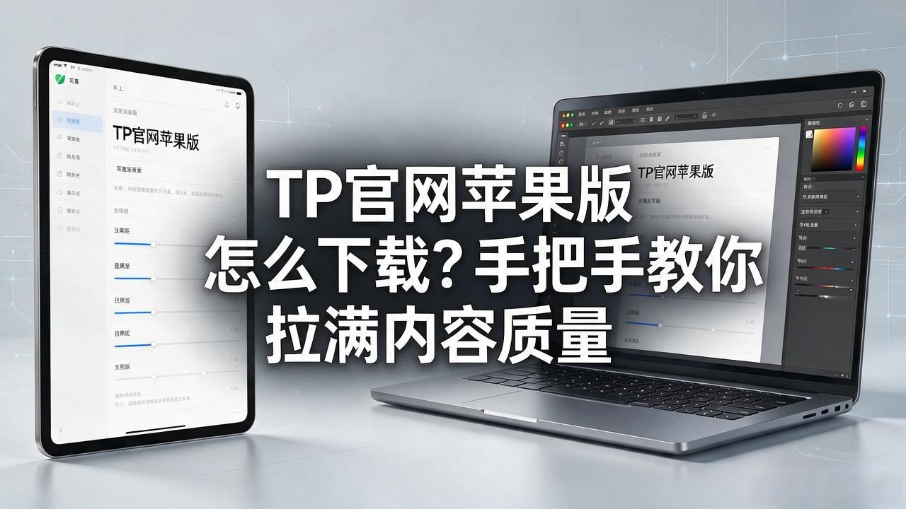 如何通过TP官网下载苹果版提升内容质量_苹果版TP编辑体验提升_网页版TP ios原生版