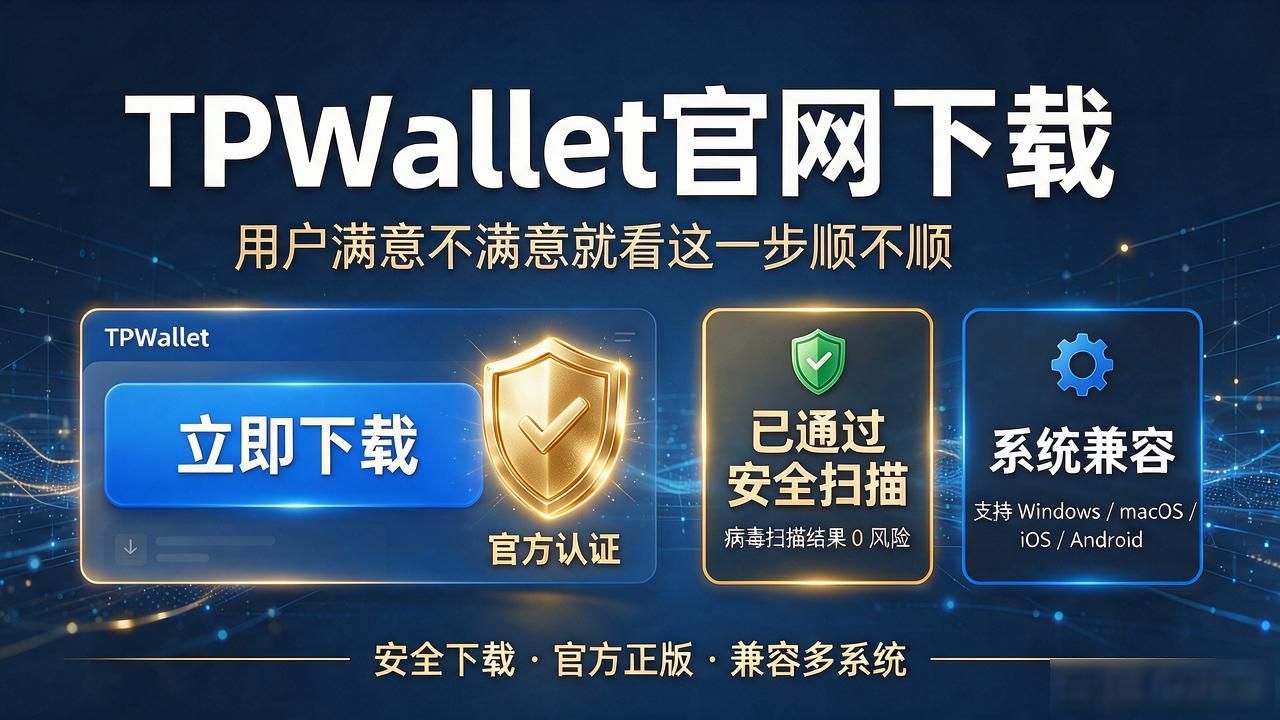 TPWallet官网下载在客户满意度中的角色_下载按钮安全标识设计_数字钱包官网下载体验优化