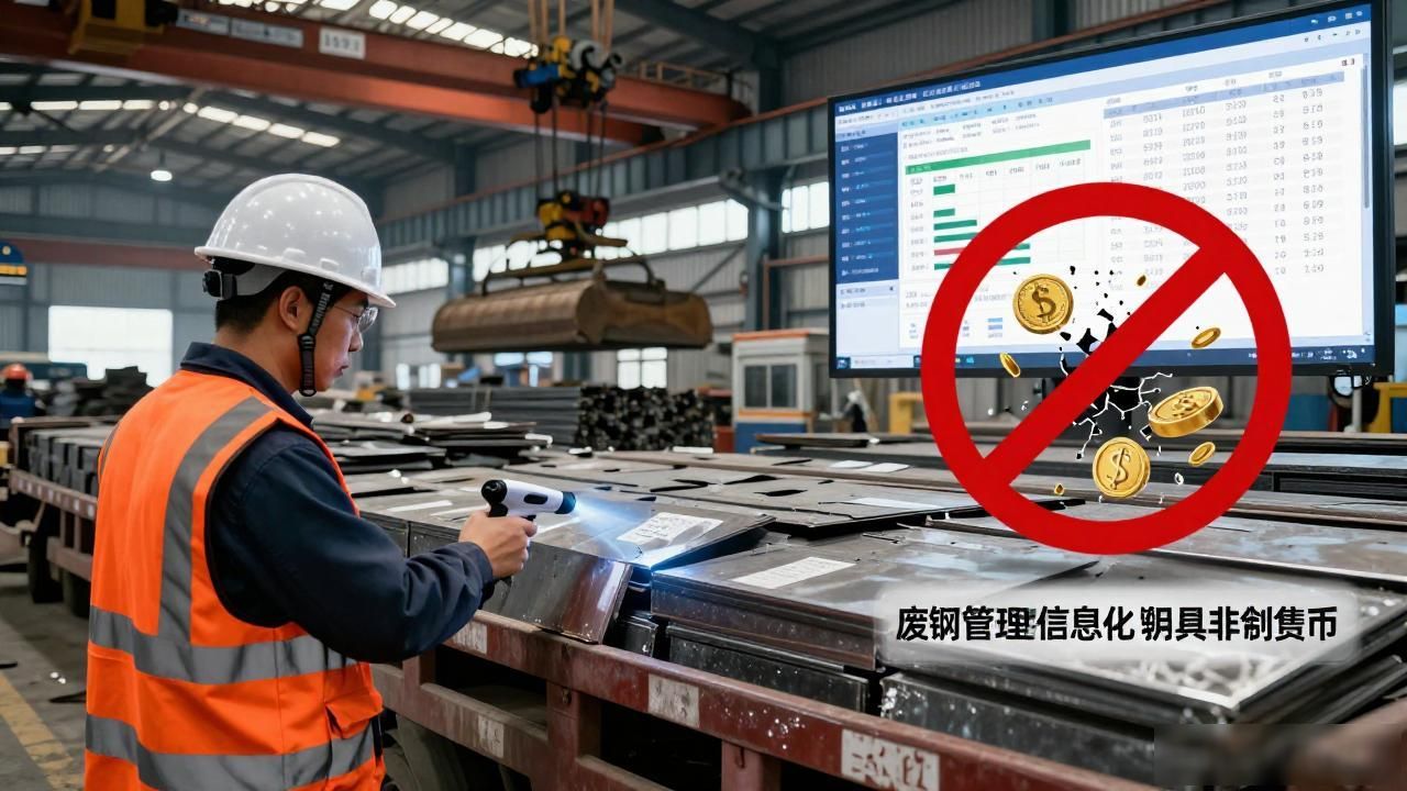 废钢跟数字货币半毛钱关系没有，别被网上假消息忽悠