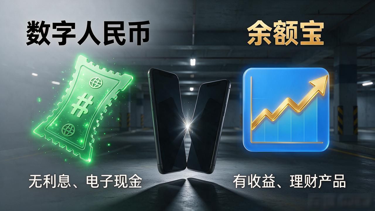 支付宝突然多了个数字货币，跟余额宝和普通余额到底有啥区别