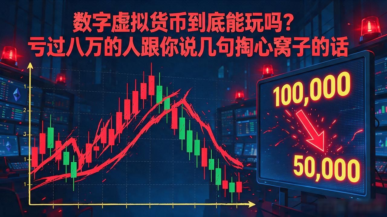 数字虚拟货币到底能玩吗？亏过八万的人跟你说几句掏心窝子的话