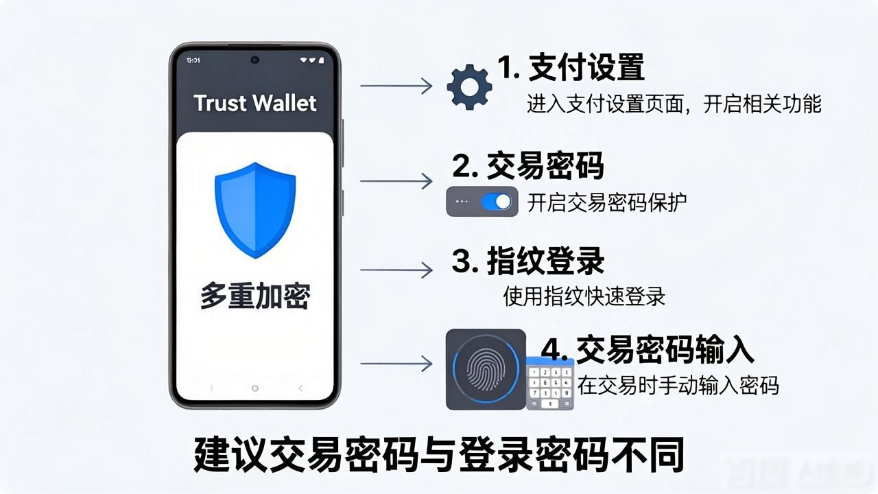 如何在tp钱包app安卓版中设置多重加密保护以增强账户安全？_安卓钱包怎么加密_手机加密货币钱包
