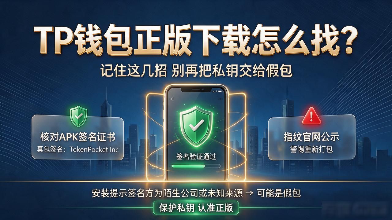 TP钱包正版下载怎么找？记住这几招别再把私钥交给假包