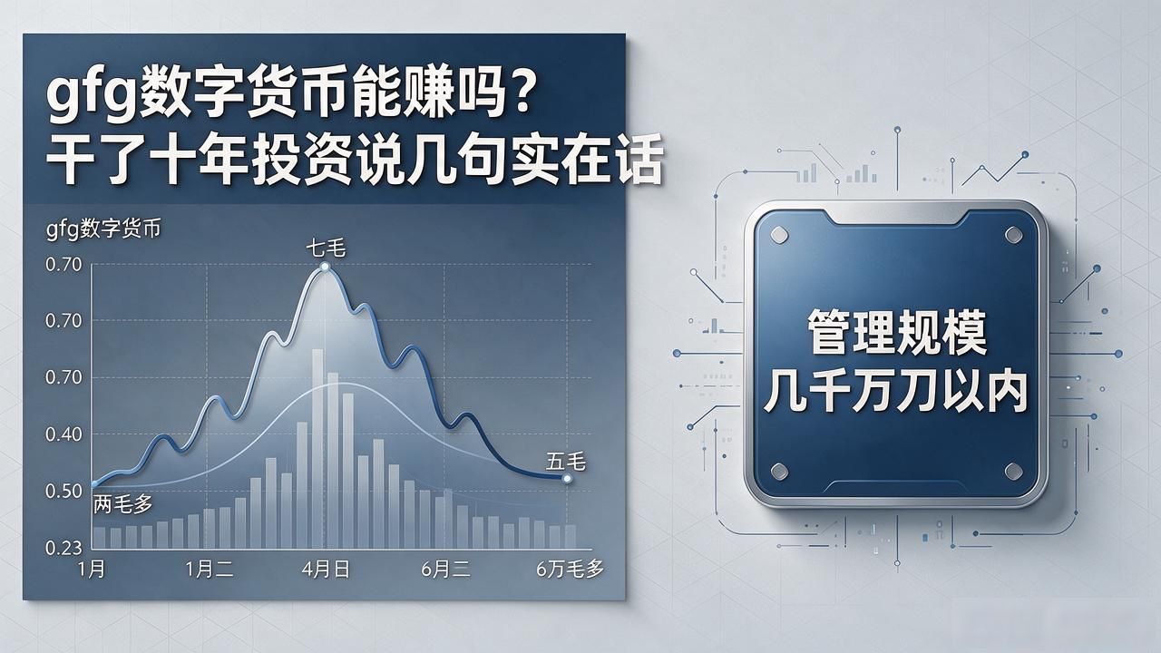 gfg数字货币能赚吗？干了十年投资说几句实在话