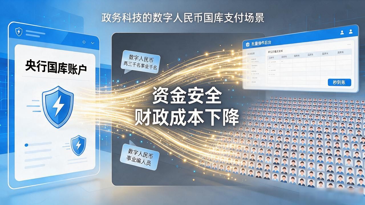 数字货币在财政场景怎么落地：国库支付、工资发放、补贴拨付实操