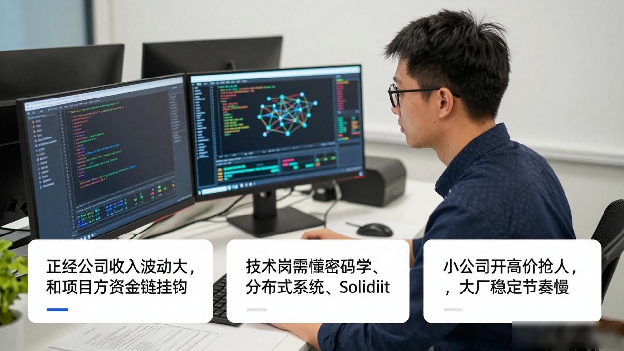 想了解数字货币之类的工作？入行几年的人说几句掏心窝的大实话