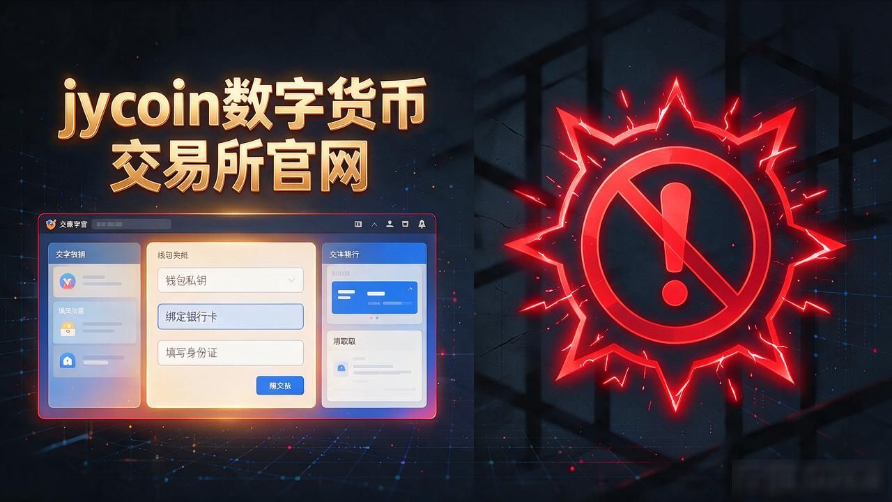 jycoin交易所官网靠谱吗？注册前务必看清这些风险