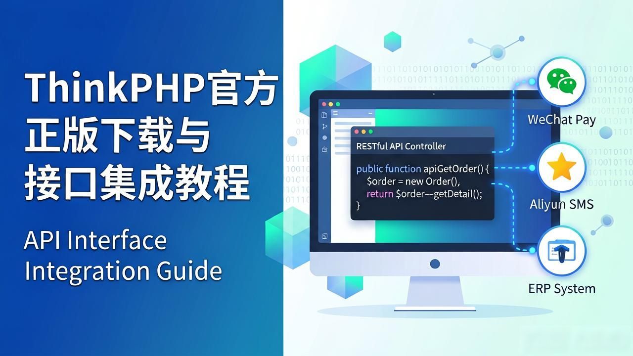 ThinkPHP官方正版下载与接口集成教程