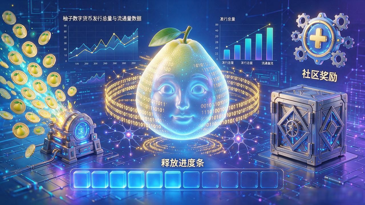 柚子数字货币到底发行了多少？发行总量与流通量数据一次说清
