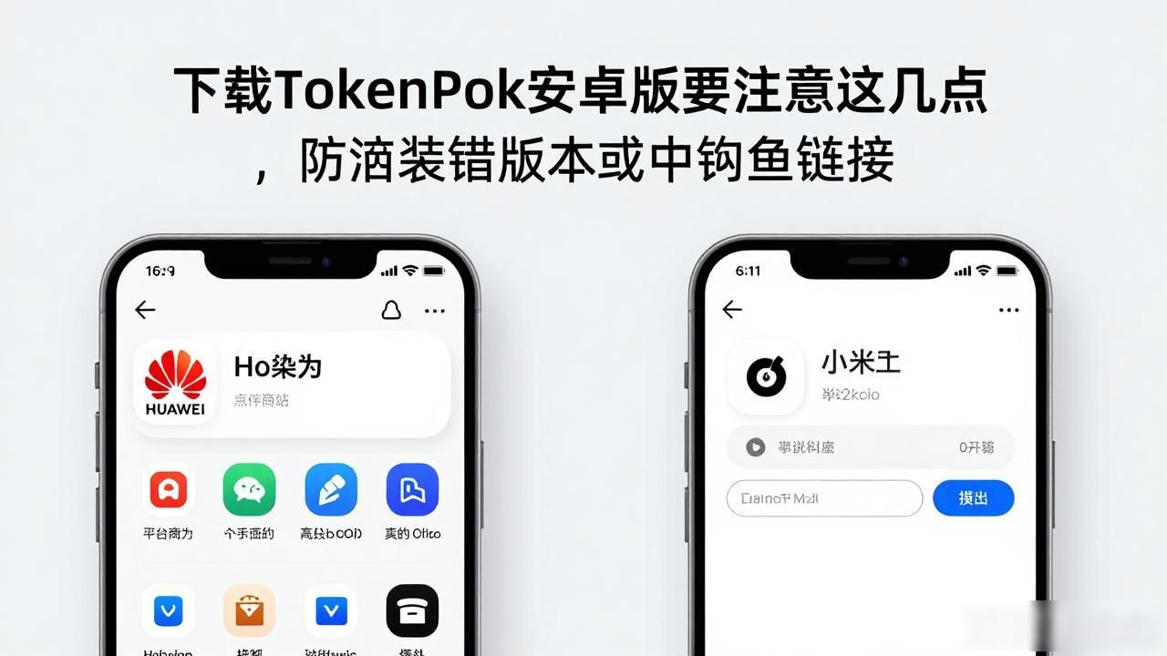 下载TokenPocket安卓版要注意这几点，防止装错版本或中钓鱼链接