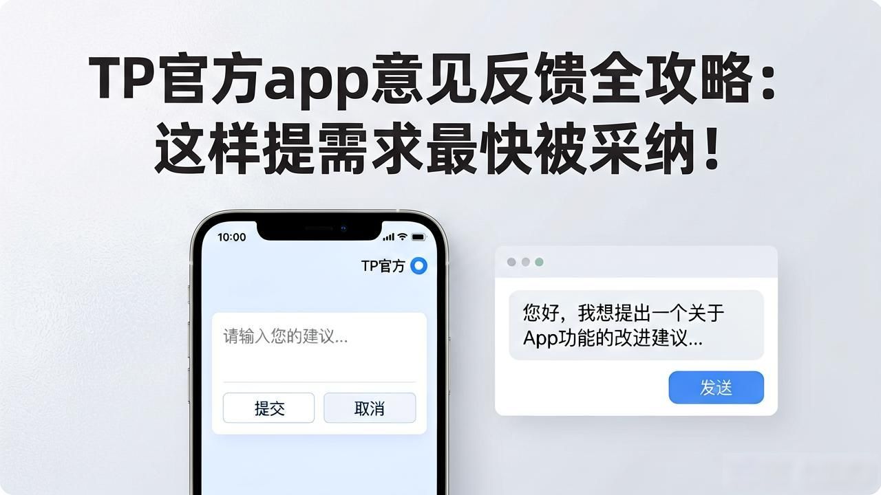 TP官方app意见反馈全攻略：这样提需求最快被采纳！