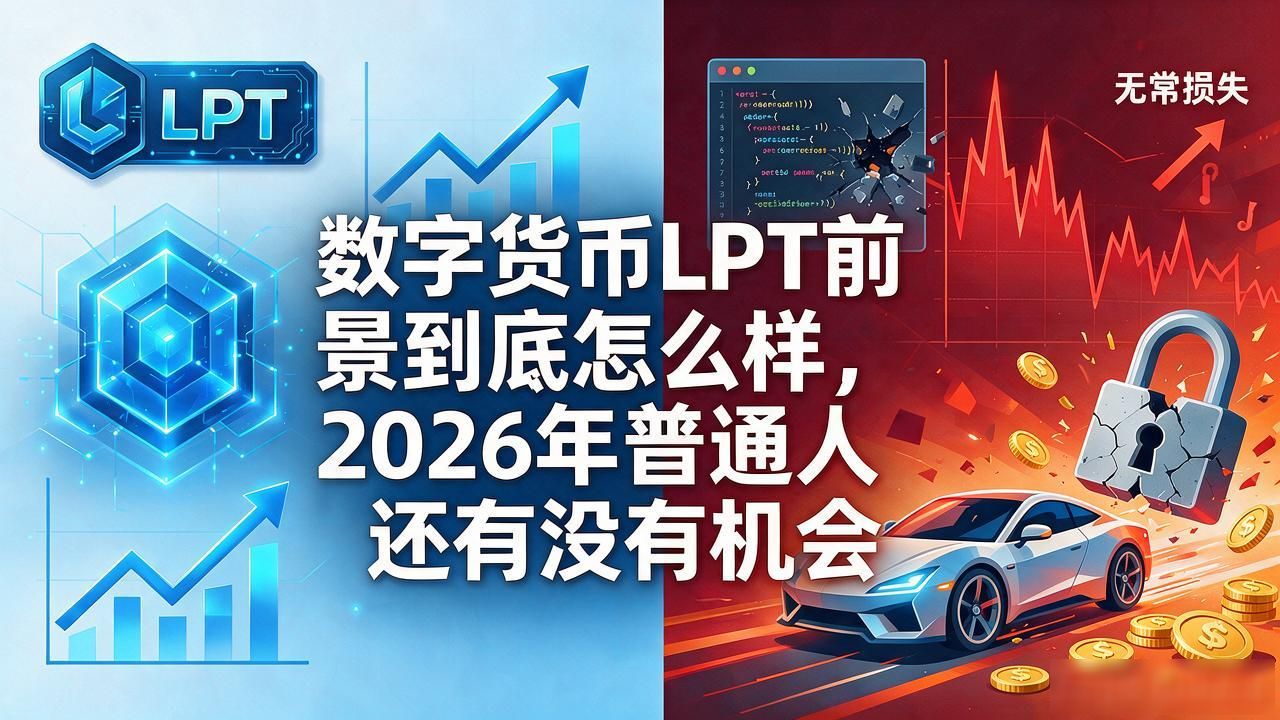 数字货币LPT前景到底怎么样，2026年普通人还有没有机会