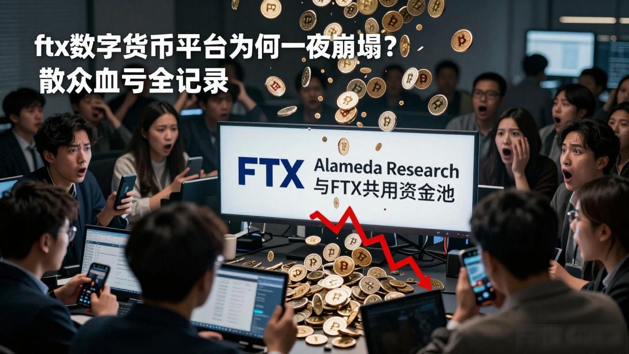 ftx数字货币平台为何一夜崩塌？散户血亏全记录