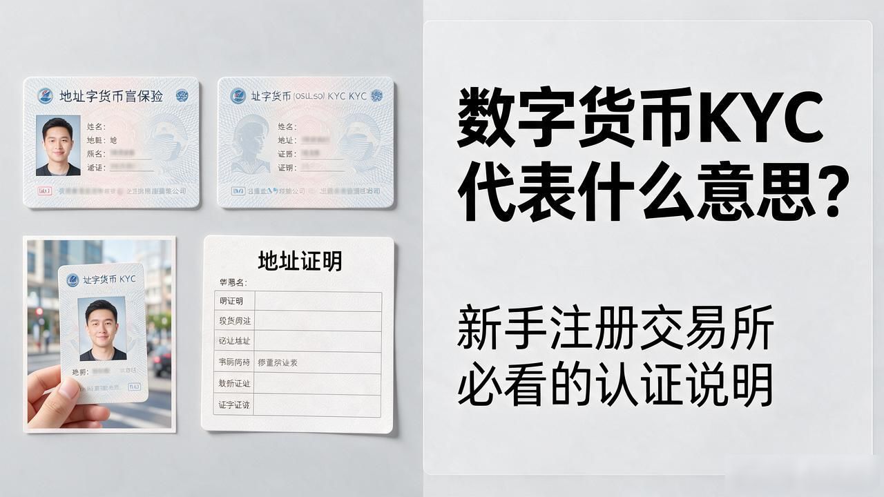 数字货币KYC代表什么意思？新手注册交易所必看的认证说明