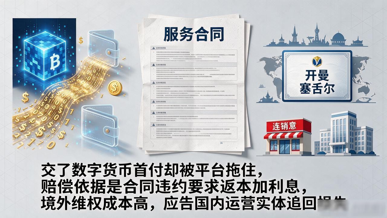 交了数字货币首付却被平台拖住，赔偿追回到底该怎么操作