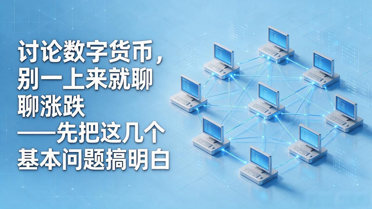 讨论数字货币，别一上来就聊涨跌——先把这几个基本问题搞明白