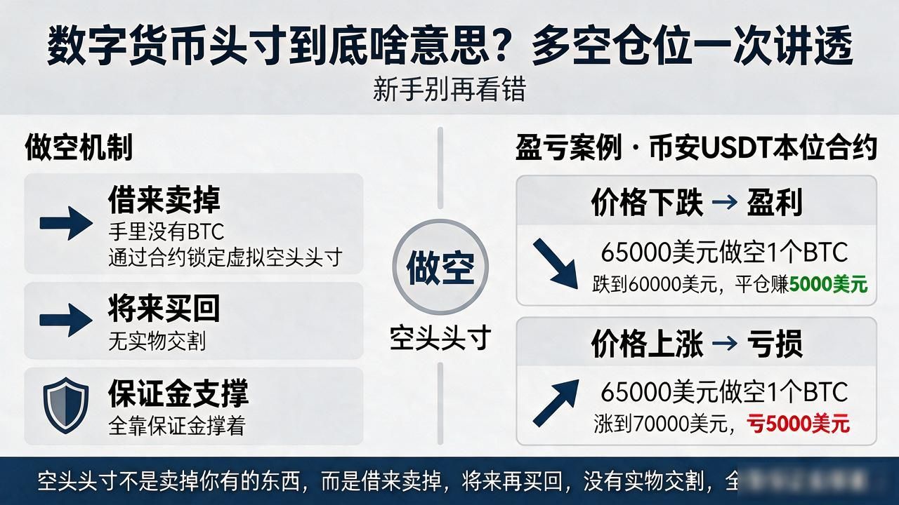数字货币头寸到底啥意思？多空仓位一次讲透，新手别再看错