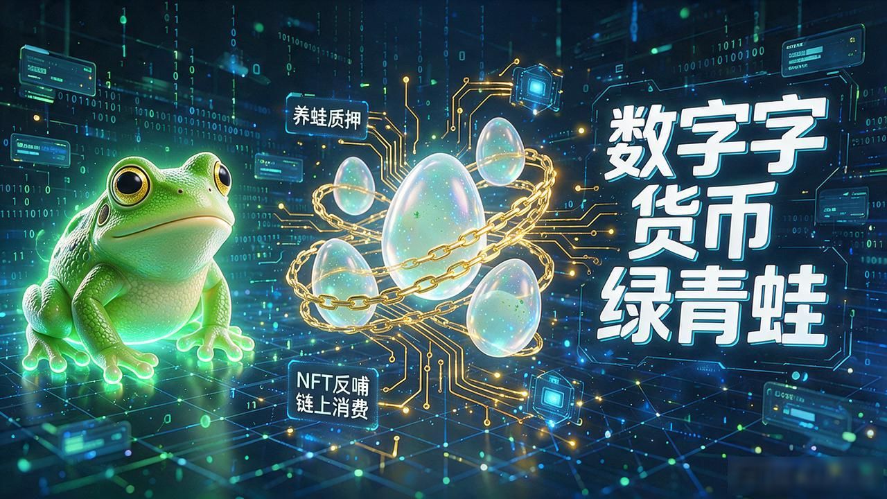 数字货币绿青蛙是什么？绿青蛙币到底靠不靠谱，普通人怎么判断