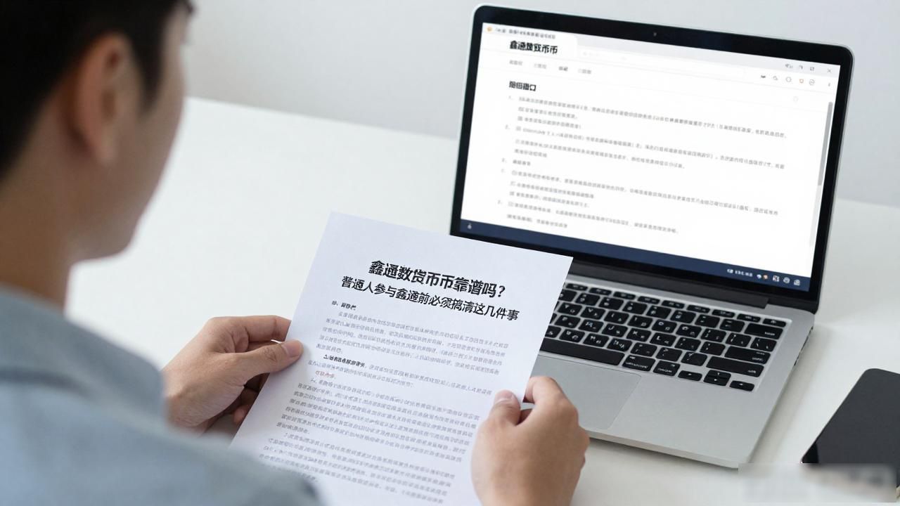鑫通数字货币靠谱吗？普通人参与鑫通前必须搞清这几件事