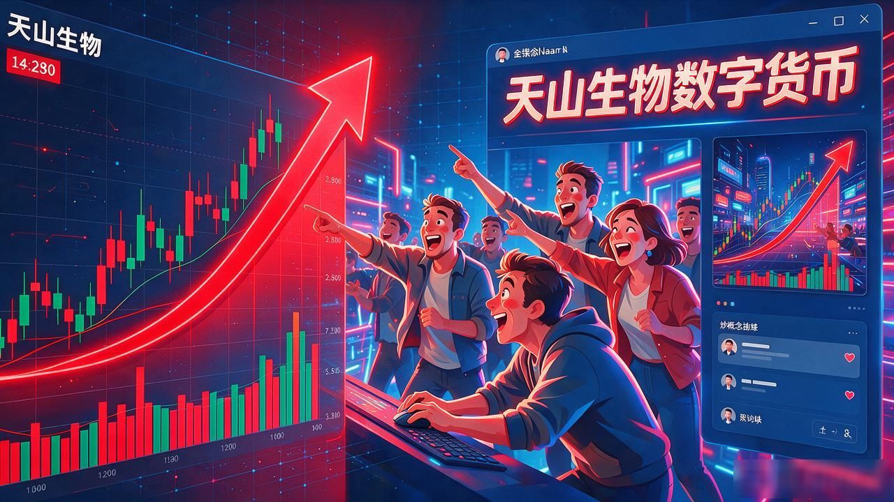 天山生物沾上数字货币？别交智商税，老股民说句大实话
