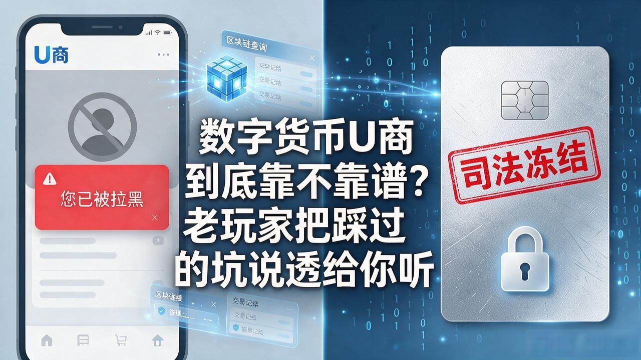数字货币U商到底靠不靠谱？老玩家把踩过的坑说透给你听