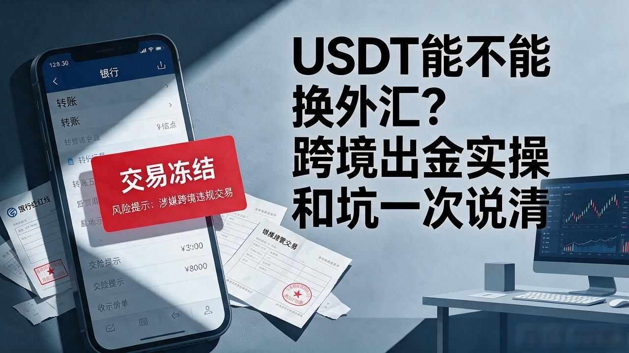 USDT能不能换外汇？跨境出金实操和坑一次说清