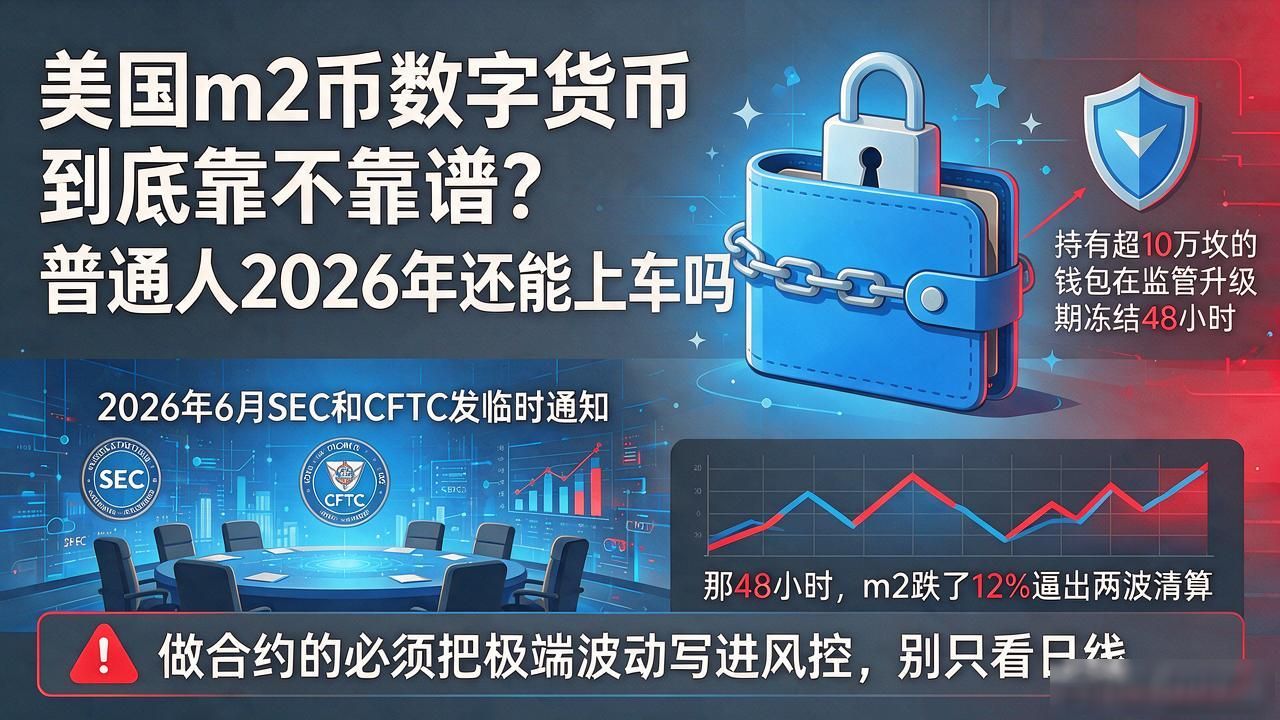 美国m2币数字货币到底靠不靠谱？普通人2026年还能上车吗
