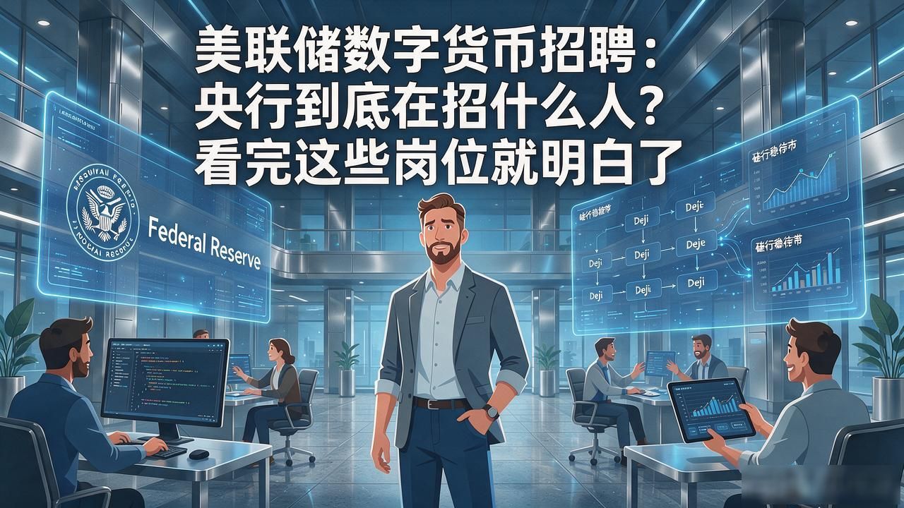 央行数字货币人才争夺战_美联储数字货币招聘方向_美联储数字货币招聘